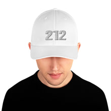 Load image into Gallery viewer, 212 Crew Structured Twill Cap - White