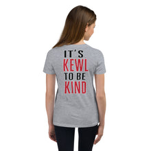 Load image into Gallery viewer, Youth StopBully Kewl to be Kind Short Sleeve T-Shirt