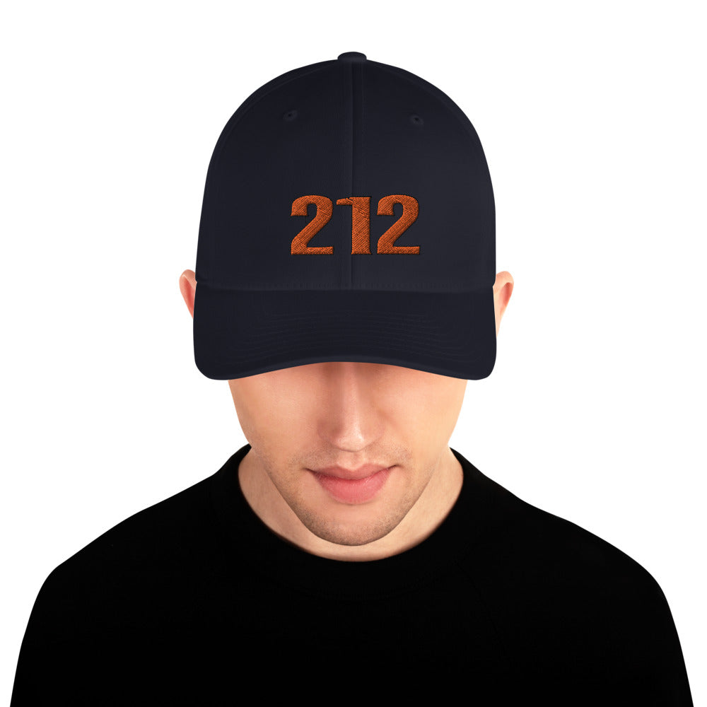 212 Bikers Against Bullying Structured Twill Cap - Orange